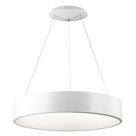 Dainolite 36W Led Pendant 24In. Diameter Wh 825-LEDP24-WH